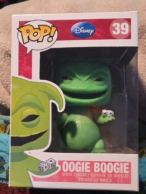 Disney Oogie Boogie Green Vinyl Figure Pop! #39